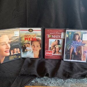 Set of 4 Classic Movie DVDs
